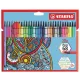 Filctoll készlet, 1 mm, STABILO "Pen 68", 30 különböző szín