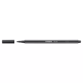 Filctoll, 1 mm, STABILO "Pen 68", fekete