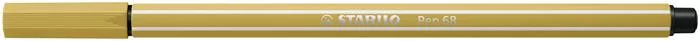 Filctoll, 1 mm, STABILO "Pen 68", khaki