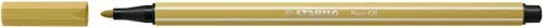Filctoll, 1 mm, STABILO "Pen 68", khaki