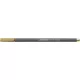 Filctoll, 1,4 mm, STABILO "Pen 68 metallic", arany