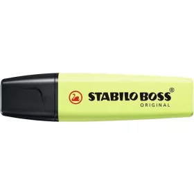  Szövegkiemelő, 2-5 mm, STABILO "BOSS original Pastel", harmatos lime