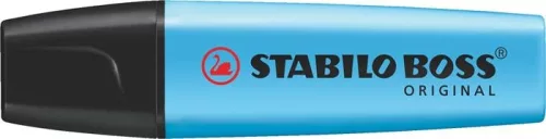 Szövegkiemelő, 2-5 mm, STABILO "BOSS original", kék