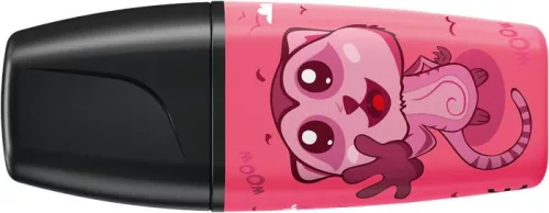 Szövegkiemelő készlet, 2-5 mm, STABILO "Boss Mini Animal Vibes", 3 különböző szín