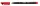 Alkoholos marker, 0,7 mm, STABILO "OHPen F", piros