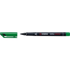 Alkoholos marker, 1 mm, STABILO "OHPen M", zöld