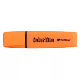   Szövegkiemelő, 1-5 mm, VICTORIA OFFICE, "ColorLine", narancssárga