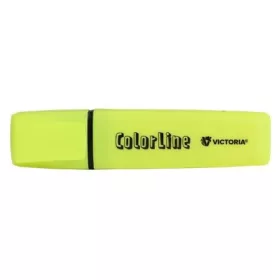   Szövegkiemelő, 1-5 mm, VICTORIA OFFICE, "ColorLine", sárga