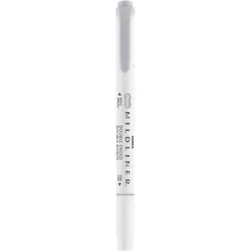   Szövegkiemelő, 1,0/3,5 mm, kétvégű ZEBRA "Mildliner Cool & Refined" szürke