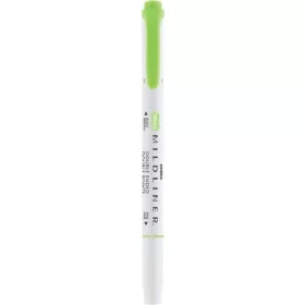   Szövegkiemelő, 1,0/3,5 mm, kétvégű ZEBRA "Mildliner Cool & Refined" zöld