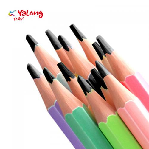Grafitceruza HB, Yalong Color Pencil, pasztell, radíros